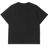 SYMBOL NECKLESS T-SHIRT BLACK [WOMAN]