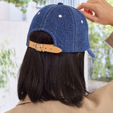 VA Square Denim Label Ballcap / Medium Blue