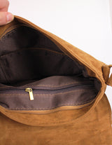 スエード フリンジ ショルダーバッグ / suede fringed shoulder bag