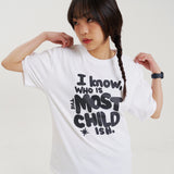 タイポボキシーTシャツ / TYPO BOXY TEE WHITE
