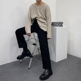 SKハッチVネックニット/SK Hacchi V-neck Knitwear (5 colors)