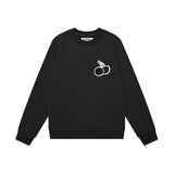 キルシーミドルチェリートレーナー／UNI MIDDLE CHERRY SWEATSHIRT KA [BLACK] (6597378310262)