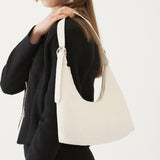 CURVED SHAPE BAG (IVORY) (6579671203958)