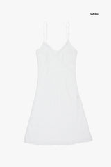 Bustier see-through slip one piece