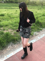 ミリタリーカーゴミニスカート
