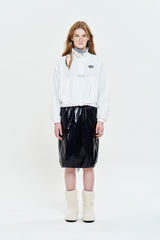 UNI LOGO WAPPEN ANORAK [WHITE]