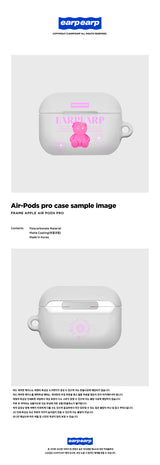 LITTLE JELLY COVY-PINK(AIR PODS PRO-HARD) (6602475012214)
