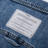 BBD The Apparition Zip Up Denim Jacket (Blue)