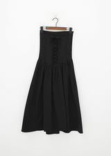 コルセットトップワンピース/Corset Top One Piece (2color)