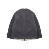 [UNISEX] Reversible Faux Fur Cardigan Coat (Grey) (6656668762230)