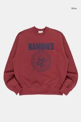 Punk rock heavy fleece sweatshirt