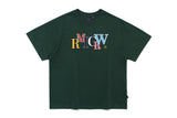 レインボーロゴTシャツ/RAINBOW LOGO TEE SHIRT_GREEN