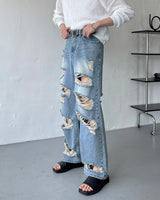 SOオーバーヴィンテージデニムパンツ / SO Over Vintage Denim Pants (Blue)