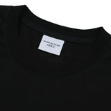 ミニベイビーフェイスパープルダイナソー半袖Tシャツ BLACK