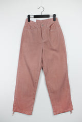 コーデュロイストリングパンツ/no.123 corduroy string pants (2color)