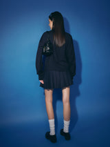 DVRK PRIVÉ ガーデニアロゴセーター - MIDNIGHT BLUE