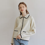 LINE KNIT JACKET_IVORY (6600108146806)