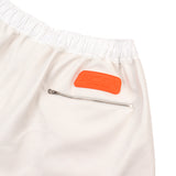 [UNISEX] Faux-Leather Shorts (White)