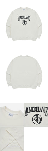 [24SS] AE ロゴシンボルスウェットシャツ CREAM