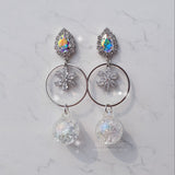 アイシーブルームイヤリング / Icy Bloom Earring - Rainbow (Han Hyojoo Earring)