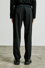 essential welt pocket slacks black (6615505010806)