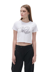 ハートTシャツ/HEART T-SHIRT