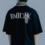 ハワイアンTシャツ / HAWAIIAN TEE SHIRT_NAVY