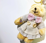 1980s bunny&bear keychain (2type)