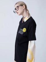 CHANGE IS IN OUR HANDS CAMPAIGN 1/2 T-SHIRT_BLACK (6581201174646)