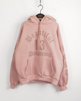 [Brushed lining] レスティンオーバーフィットフーディドTシャツ