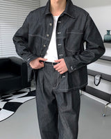 GL ステッチジーンズパンツ / GL Stitch Jean Pants (2 colors)
