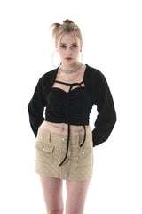 フリースボレロセット/FLEECED BOLERO SET