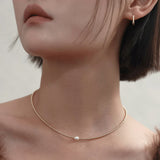 14Kゴールドフィルドパールネックレス/14K goldfilled pearl necklace