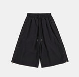 サイドシームジップアップバミューダハーフパンツ