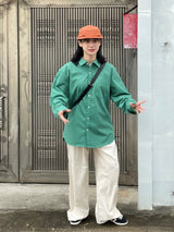 Standard banding two tuck pants