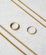 ゲンリ プレーンリング【細身TYPE】/ Genri plane Ring gri-R-003 （送料込）ONEDAY KMC