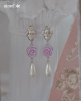 アフロディテシリーズ - ザ ローズガーデンピアス / Aphrodite Series - The Rose Garden Piercing (Violet ver.)