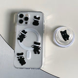 Cat - Cat Kneading Magsafe Phone Case