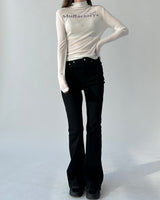 Senne Black Bootcut Jeans