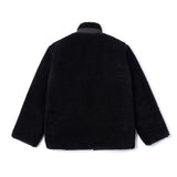 Our Story Fleece Zipup Jacket - Black (6624498090102)
