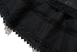 Apron-Pyeseul Skirt (Black)