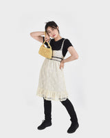 フルーツネットホーボーバッグ/fruit net hobo bag (lemon)