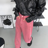 オウンインラインデニムパンツ / OWN inline denim pants (pink)