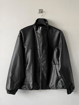 シンプルレザーストリングジャケット