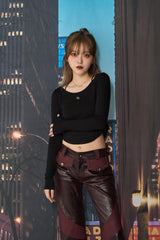 スムースロングスリーブ / SMOOTH LONG SLEEVES (BLACK)