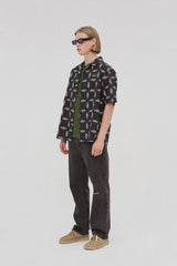 FLIP Pattern Shirt_Black (6699090247798)