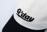 グッドデイコーデュロイボールキャップ/G'day coduroy ballcap(white/black)