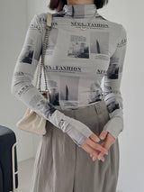 シルキー マガジン ポーラー Tシャツ / Silky Magazine Polar T-shirt (2color)
