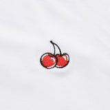 スモールチェリースタンダードスリープレス２枚セット／SMALL CHERRY STANDARD SLEEVELESS 2 PACK [WHITE]