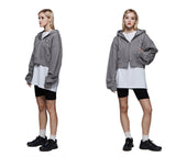 TCP X NINBOLT CROP PIGMENT HOOD ZIP UP